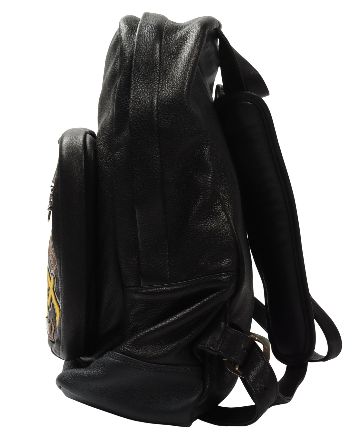 Matty Boy Sex Records Leather Backpack