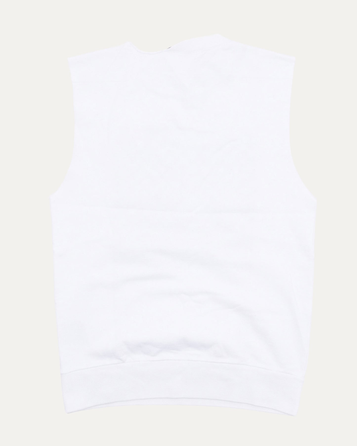 Checkerboard Cutoff Sweatshirt