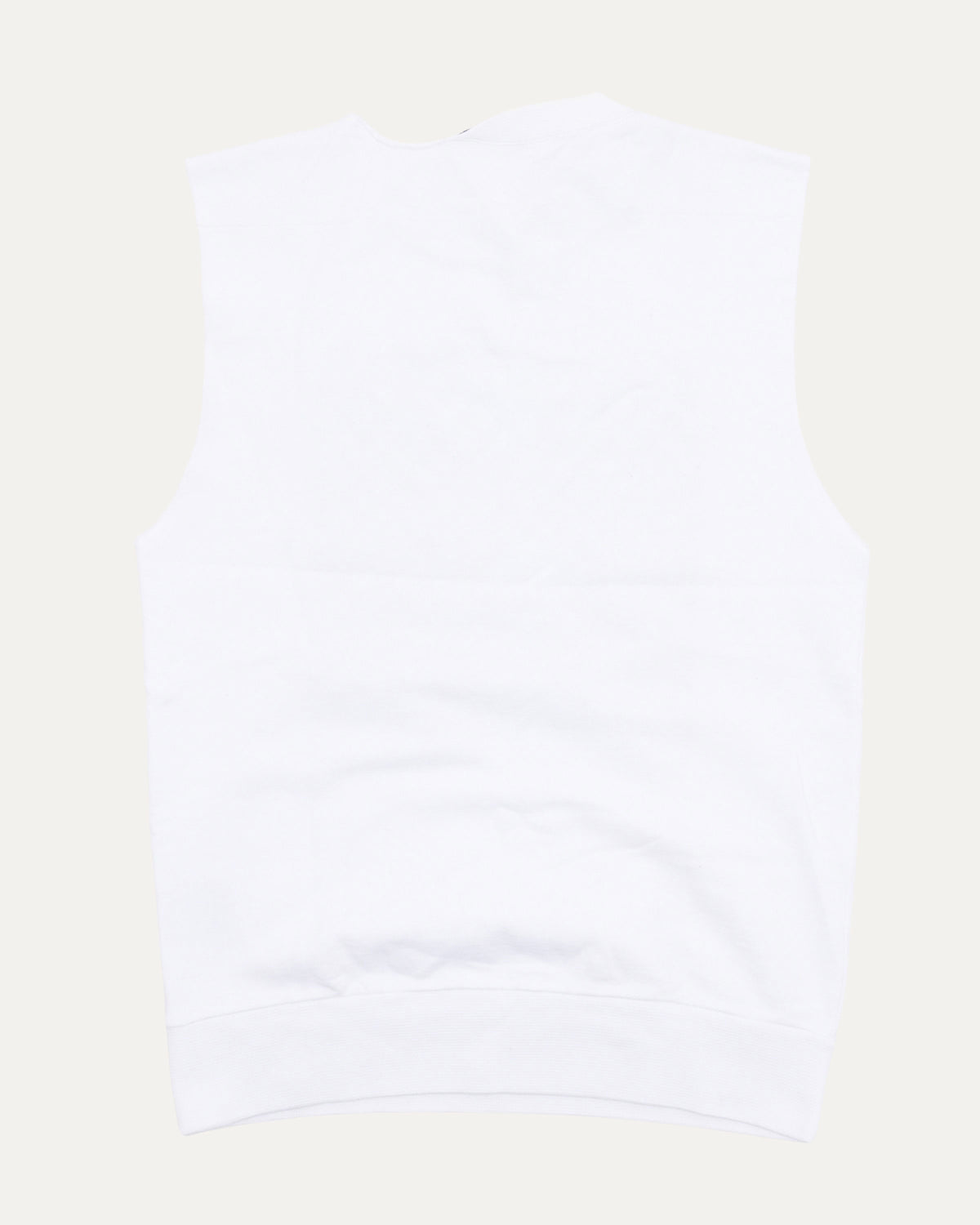 Checkerboard Cutoff Sweatshirt