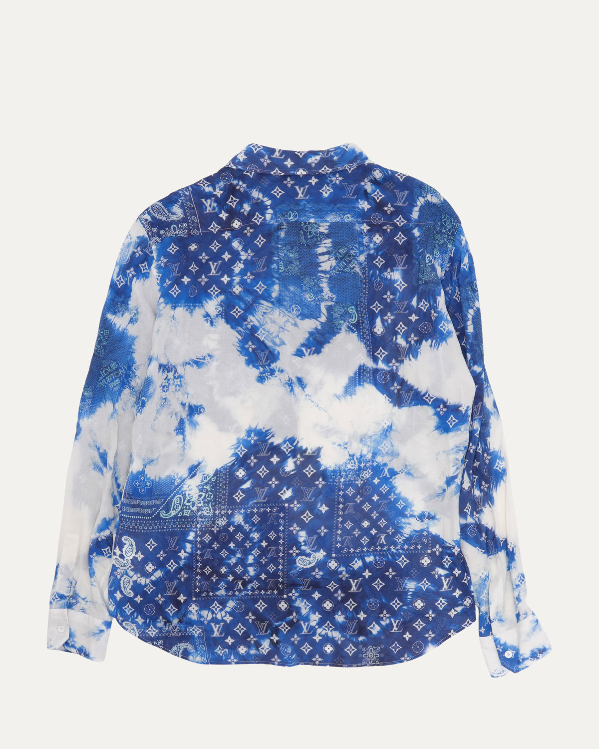 Watercolor Bandana Monogram Shirt