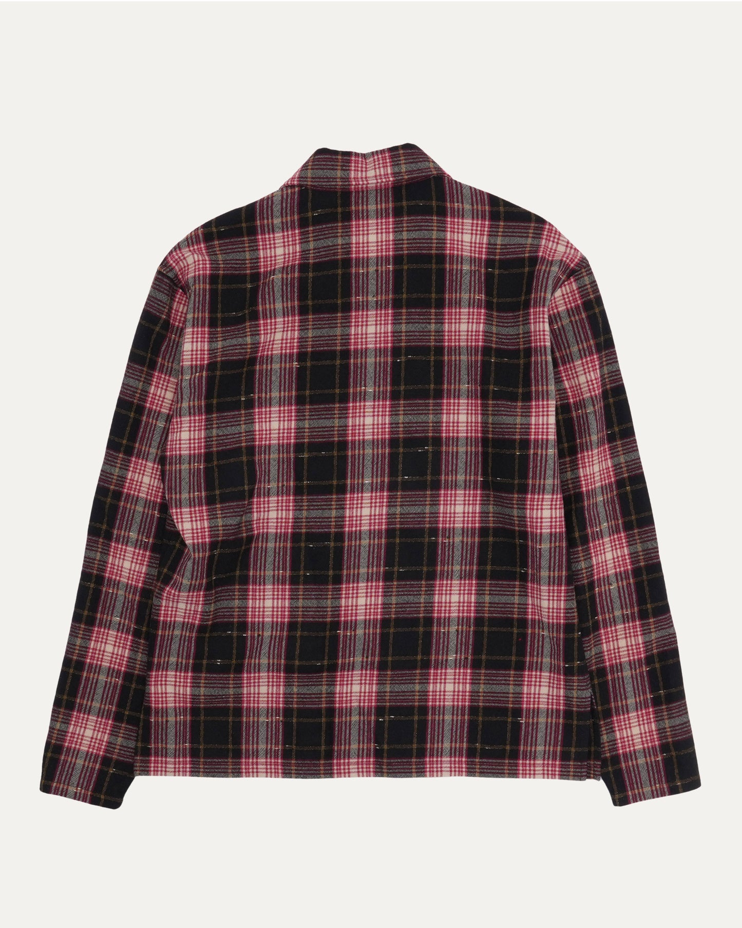 Flannel Popover Shirt