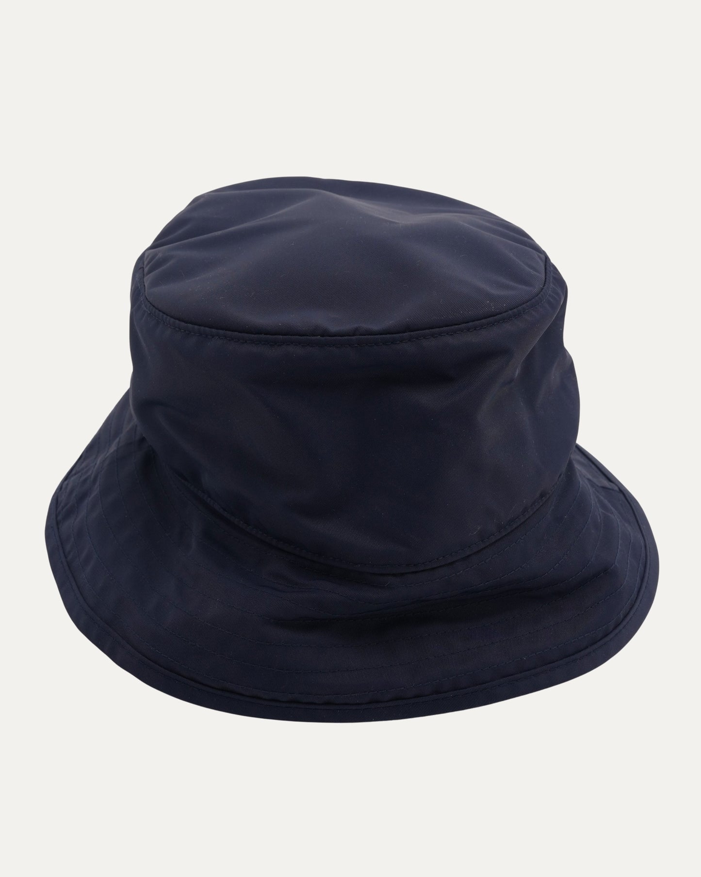 Nylon Cross Patch Bucket Hat