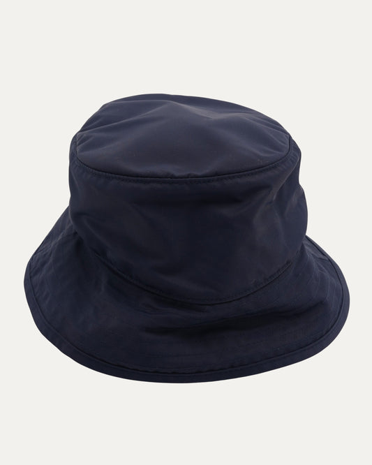 Nylon Cross Patch Bucket Hat