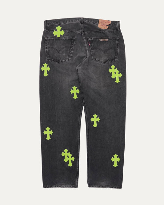 Cross Patch Levis 501 Jeans