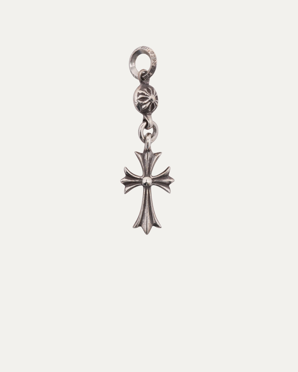 Diamond Cross and Plus Ball Pendant