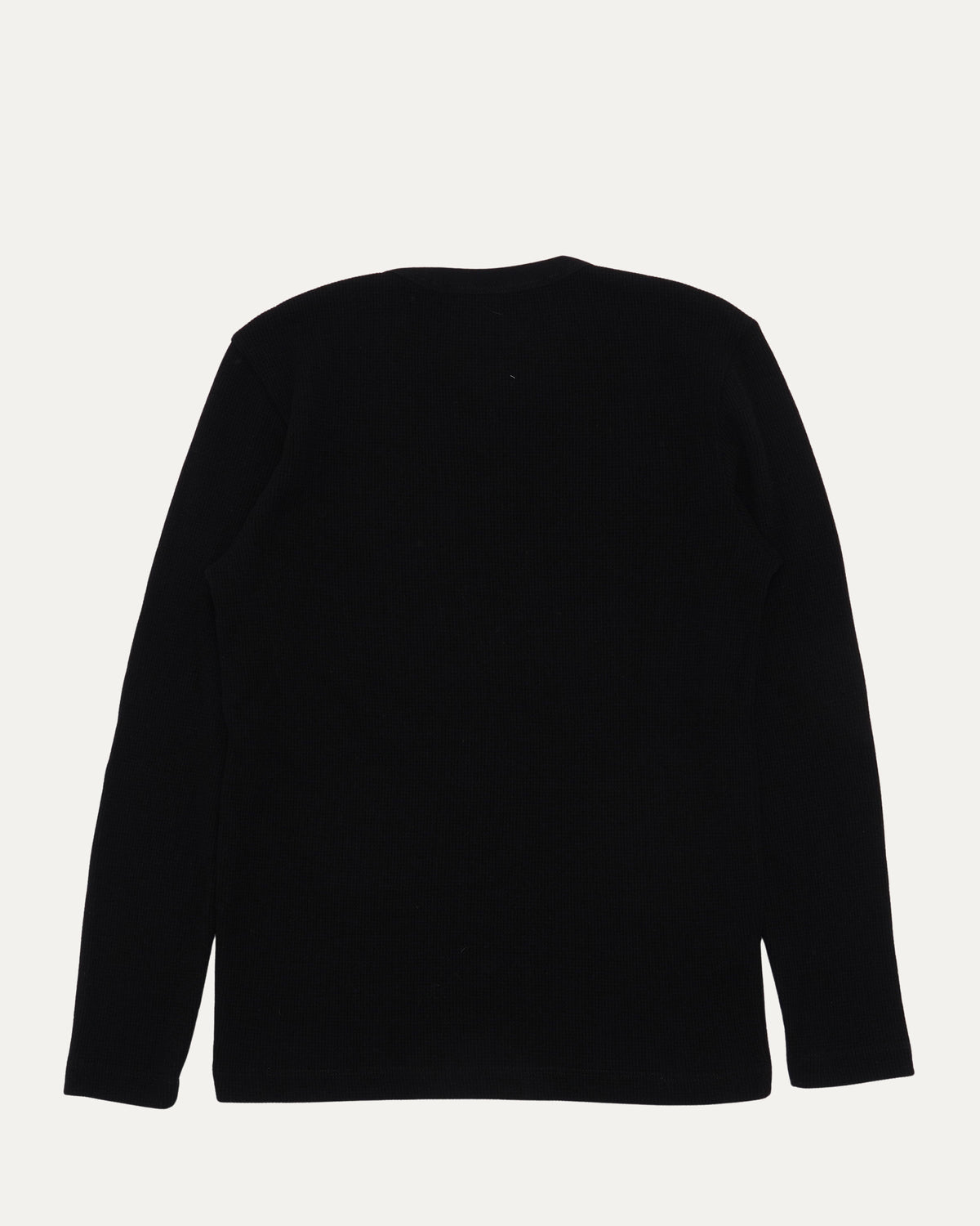 Embroidered Thermal Long Sleeve T-Shirt