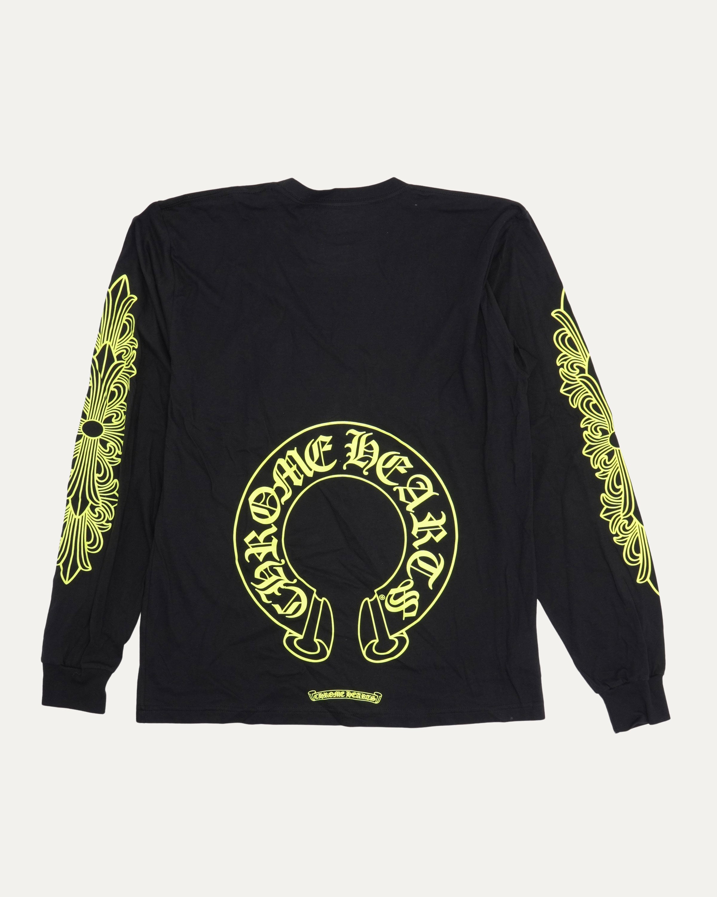 Chrome Hearts Horseshoe Logo Long Sleeve Pocket T-Shirt – Justin Reed