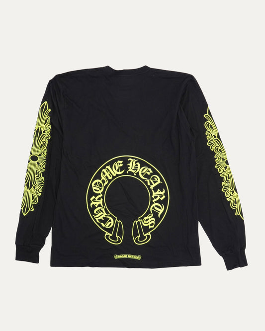 Horseshoe Logo Long Sleeve Pocket T-Shirt