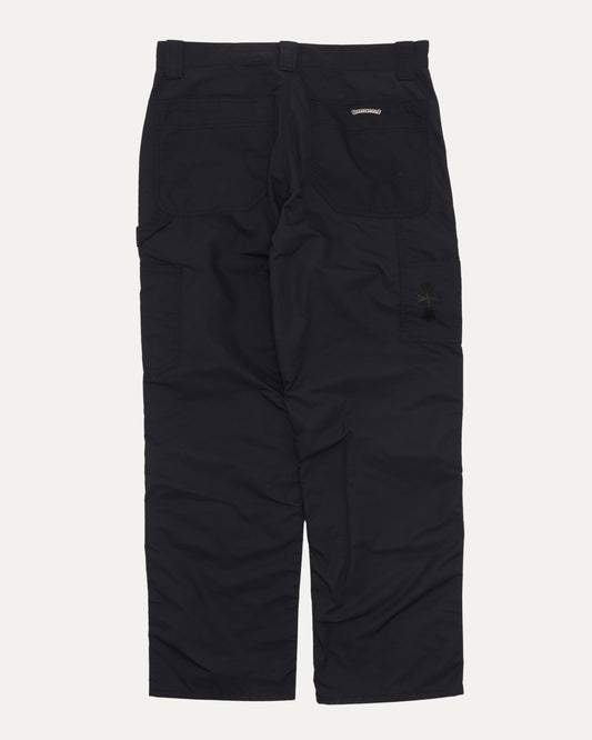Nylon and Leather Double Knee Pants