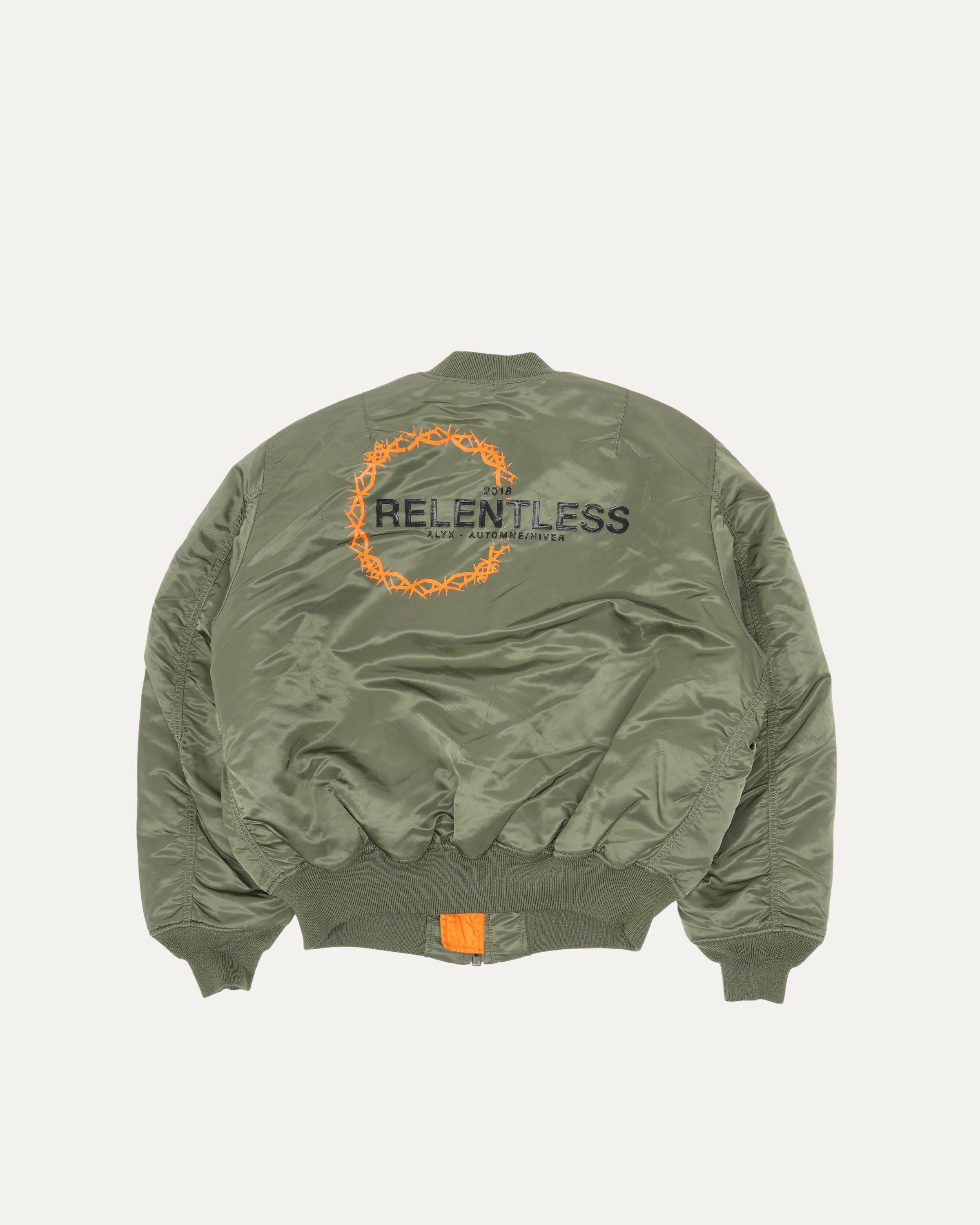 AW18 Alpha Industries 'Relentless' Bomber Jacket