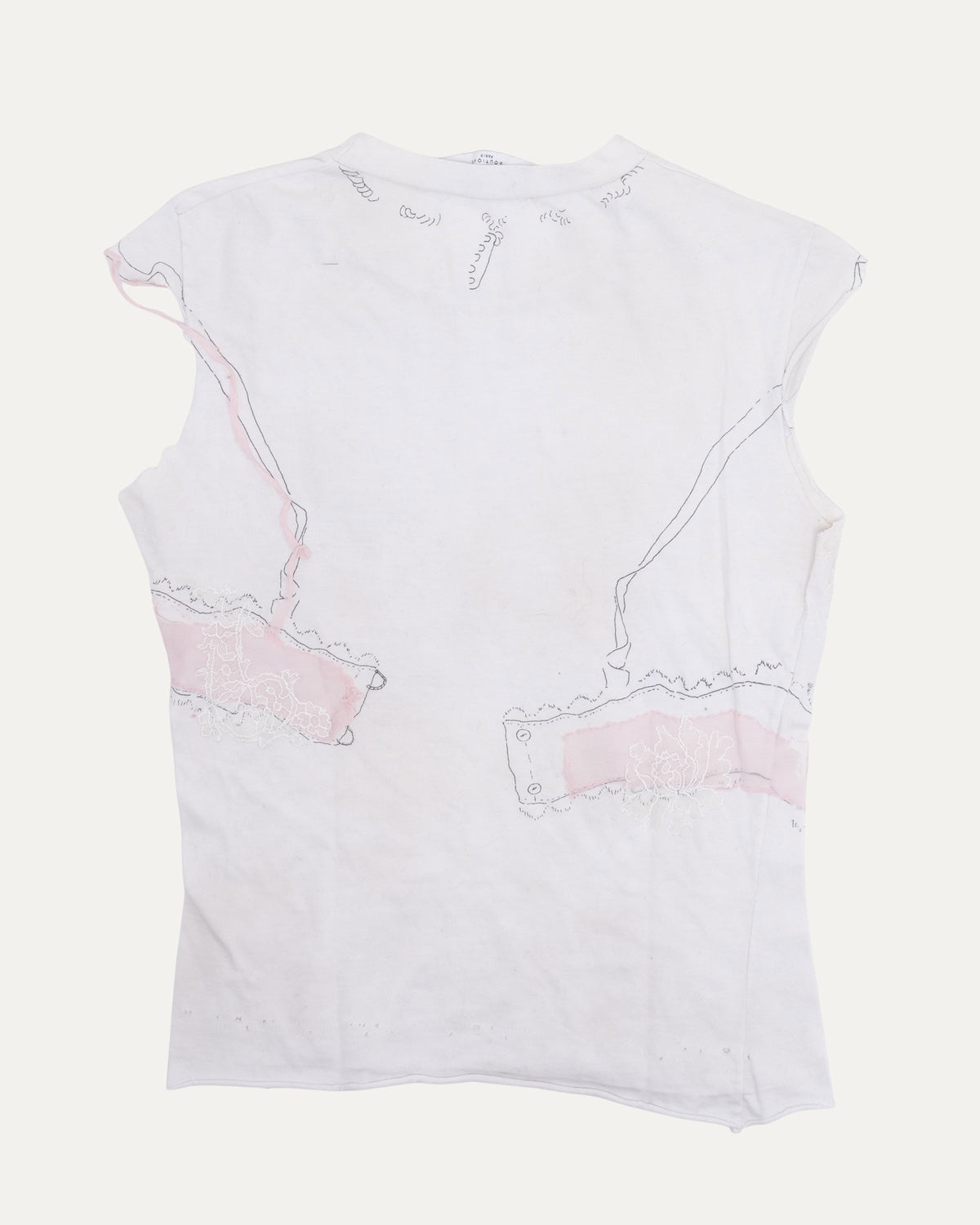 2002 Lingerie Print T-Shirt
