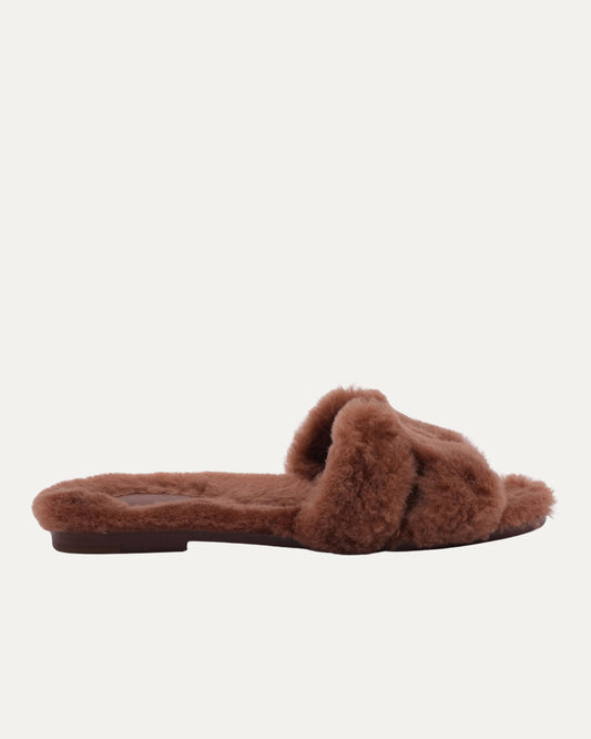 Shearling Sandals