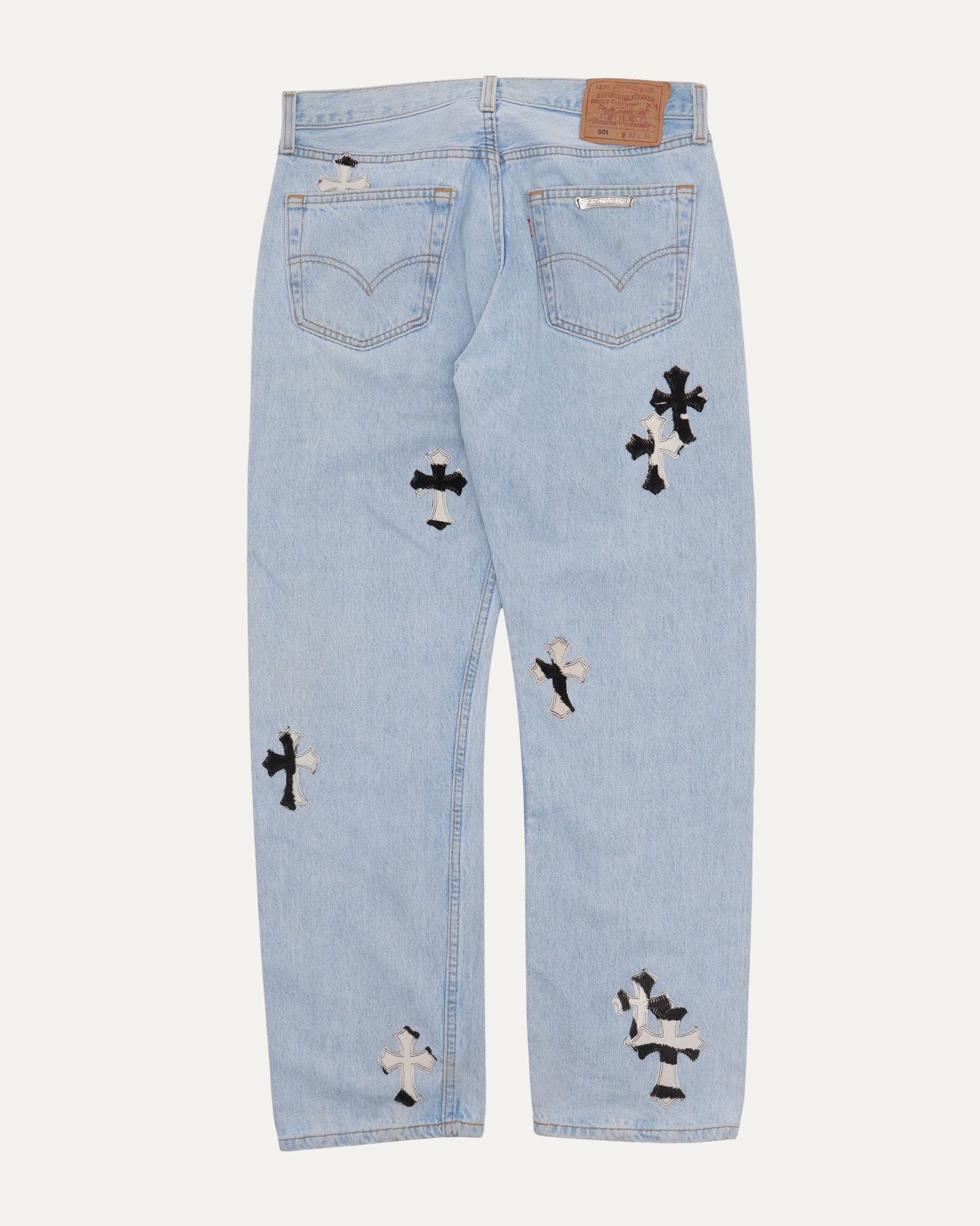 Levi's 501 Cross Patch Jeans