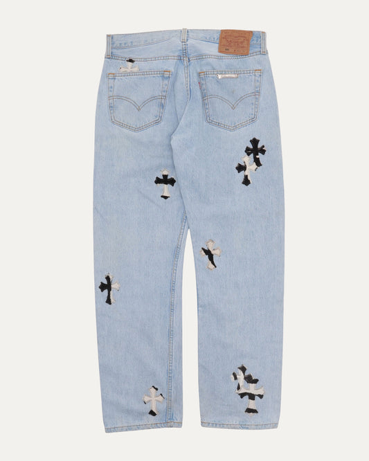 Levi's 501 Cross Patch Jeans