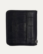 Alligator Cross Patch Bifold Wallet