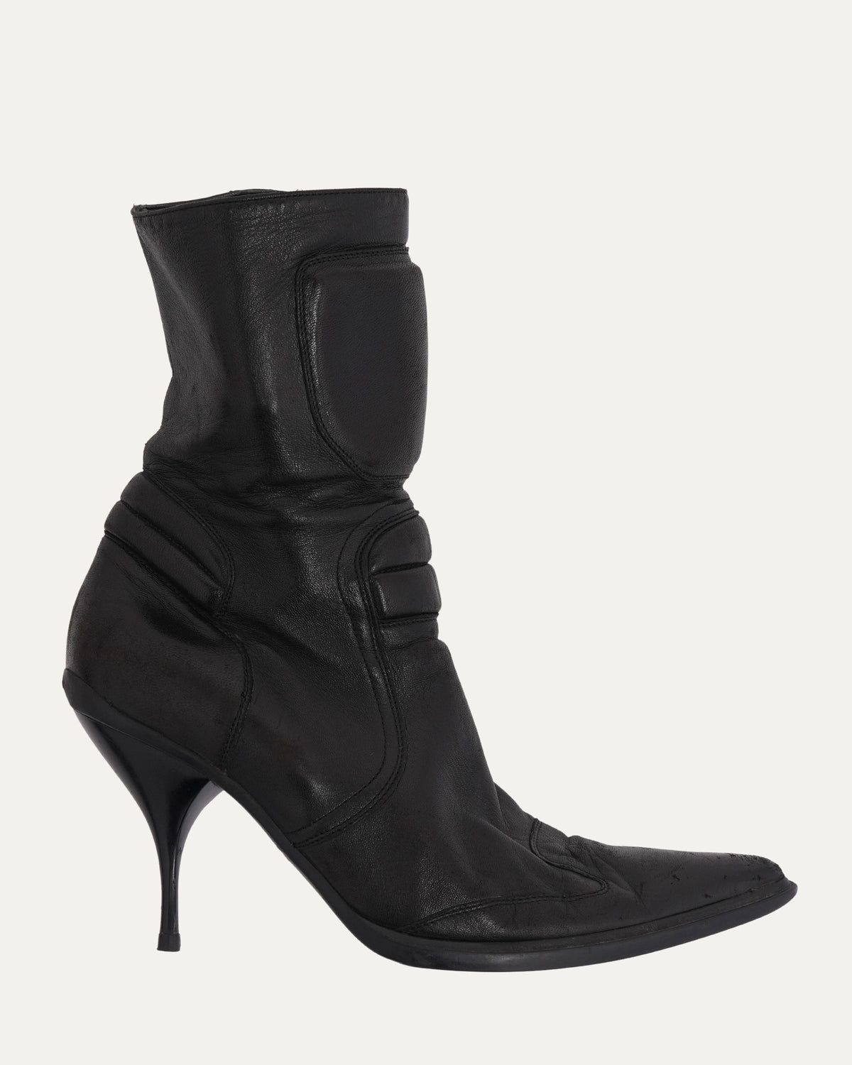 FW 1999 Heeled Moto Boot