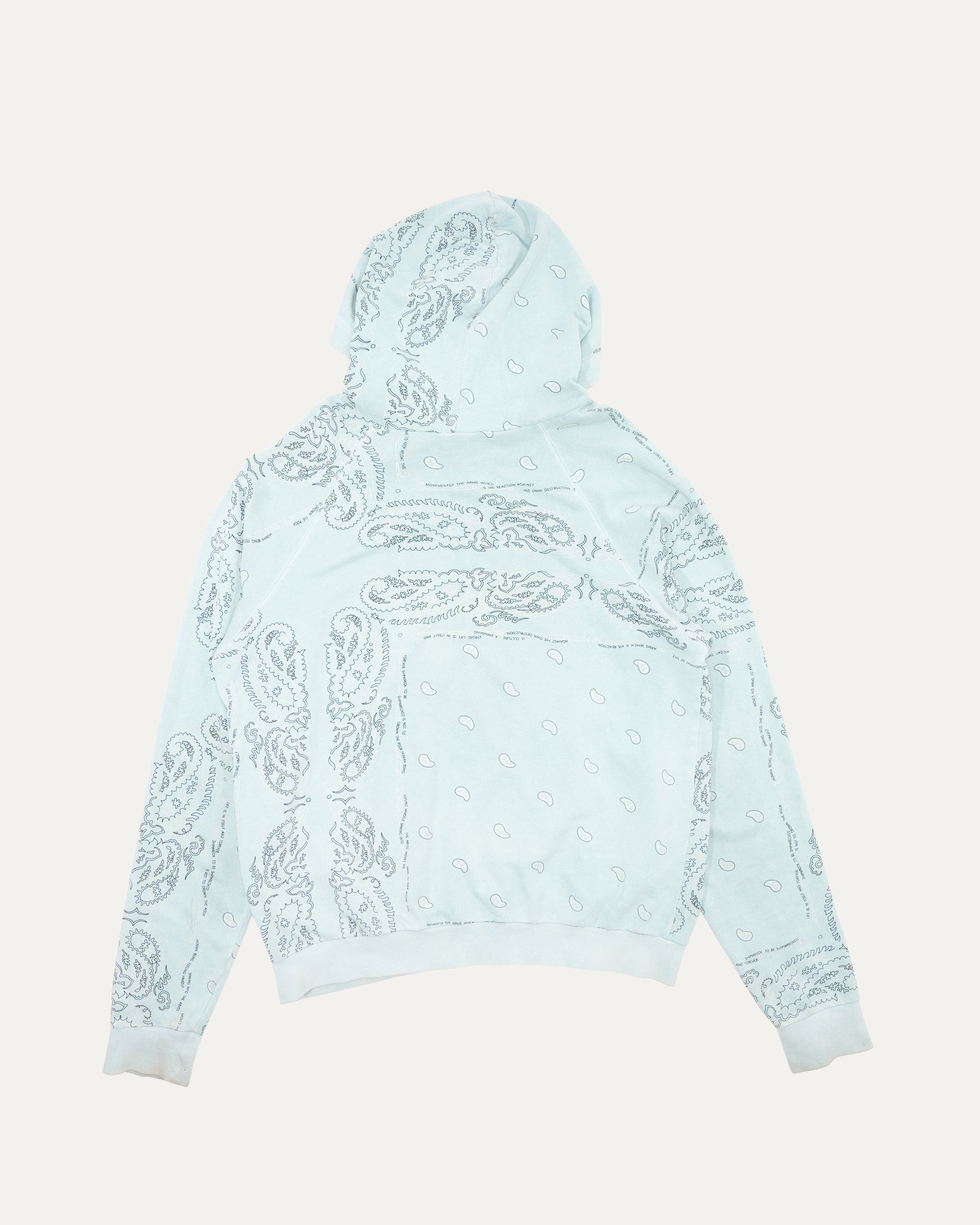 AW05 'Waves' Paisley Hoodie