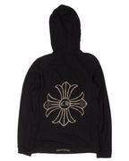 Vintage Plus Cross Zip-Up Thin Hoodie