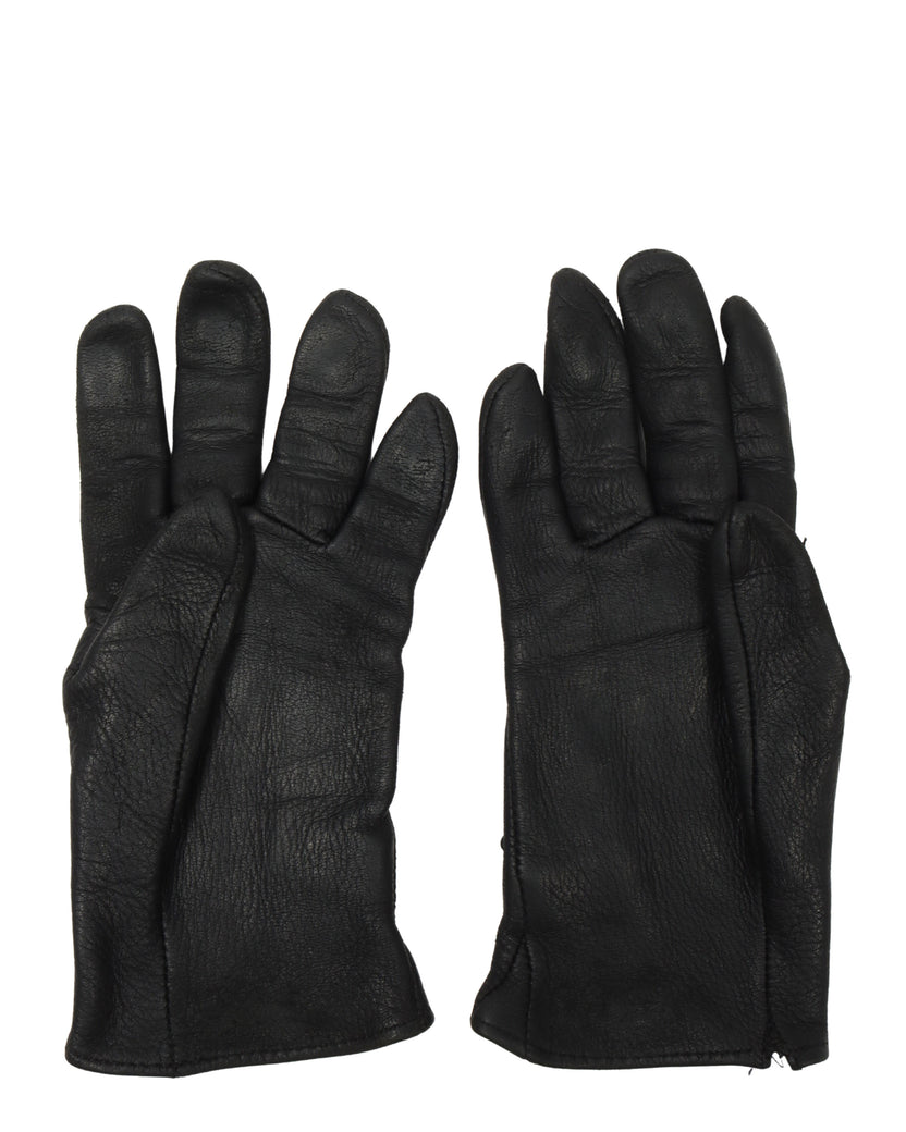 Cemetery Patch Leather Gloves