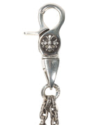 Silver Dice Keychain Clip