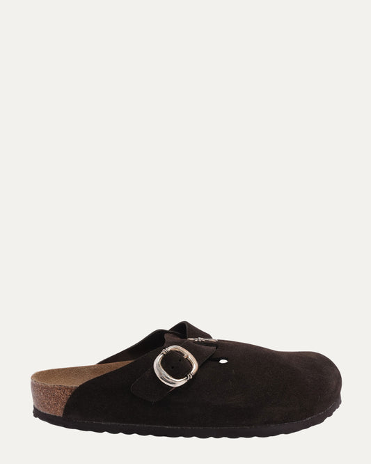 Cross Embellished Gunslinger Birkenstock Boston Clogs