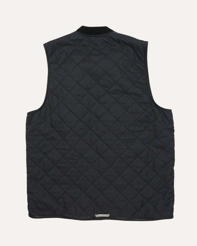 Matty Boy Chomper Patch Quilted Nylon Vest