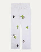 Levis 501 Cross Patch Jeans