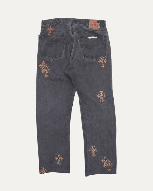 Levi's 501 Cross Patch Jeans