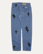 Levi's 505 Cross Patch Jeans