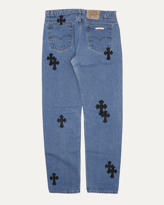 Levi's 505 Cross Patch Jeans