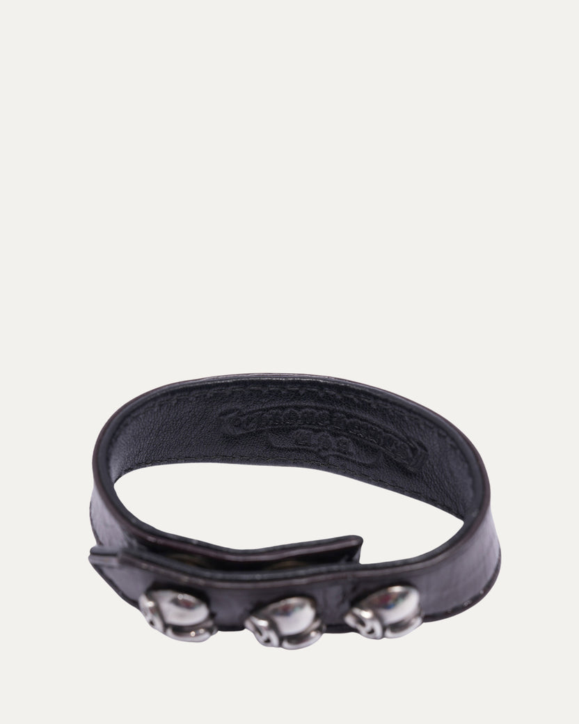 Leather Heart Bracelet