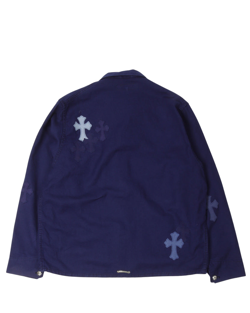 Cross Patch Bleu de Travail French Work Jacket