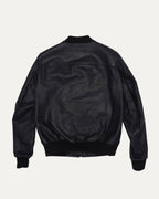 Leather Bomber Jacket