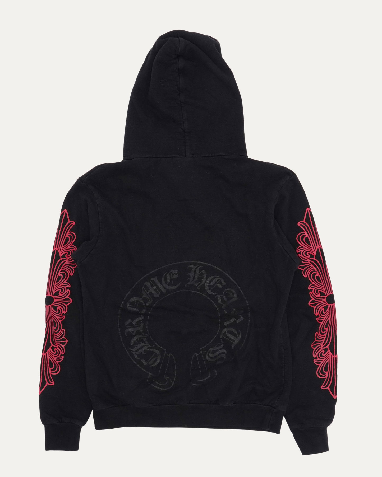 Tonal Horseshoe Logo Hoodie