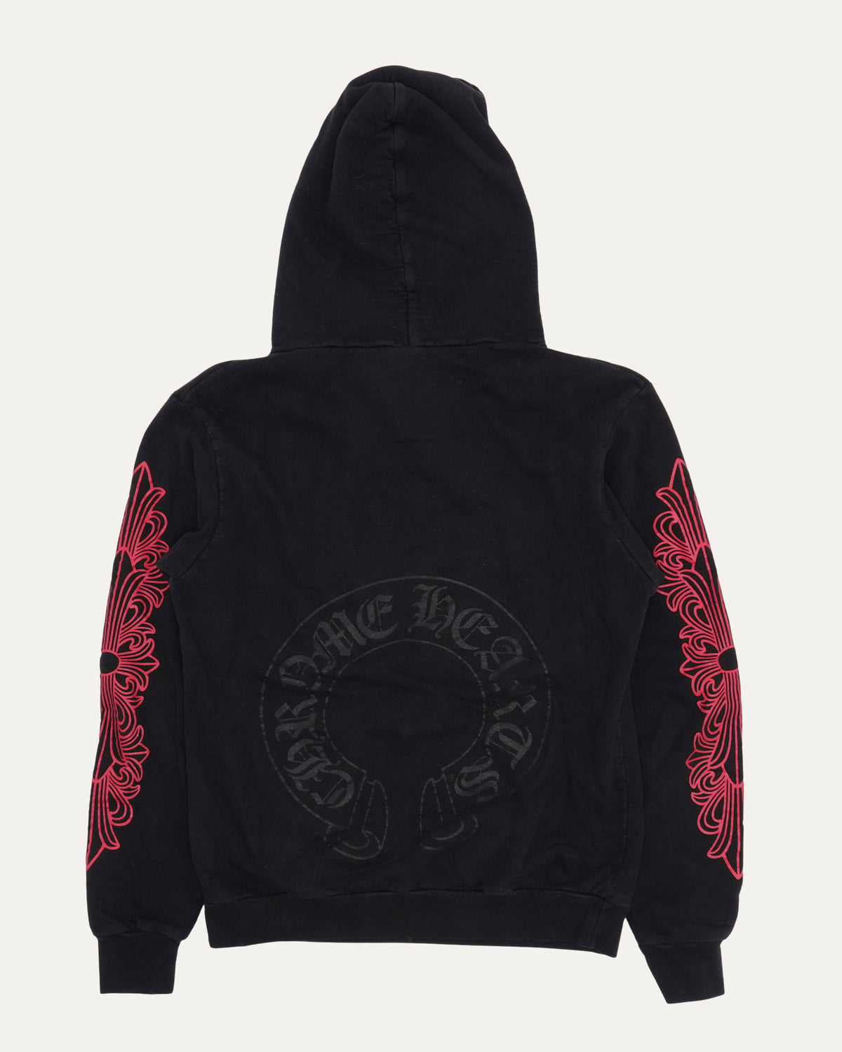 Tonal Horseshoe Logo Hoodie