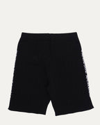 Intarsia Spell Out Bike Shorts