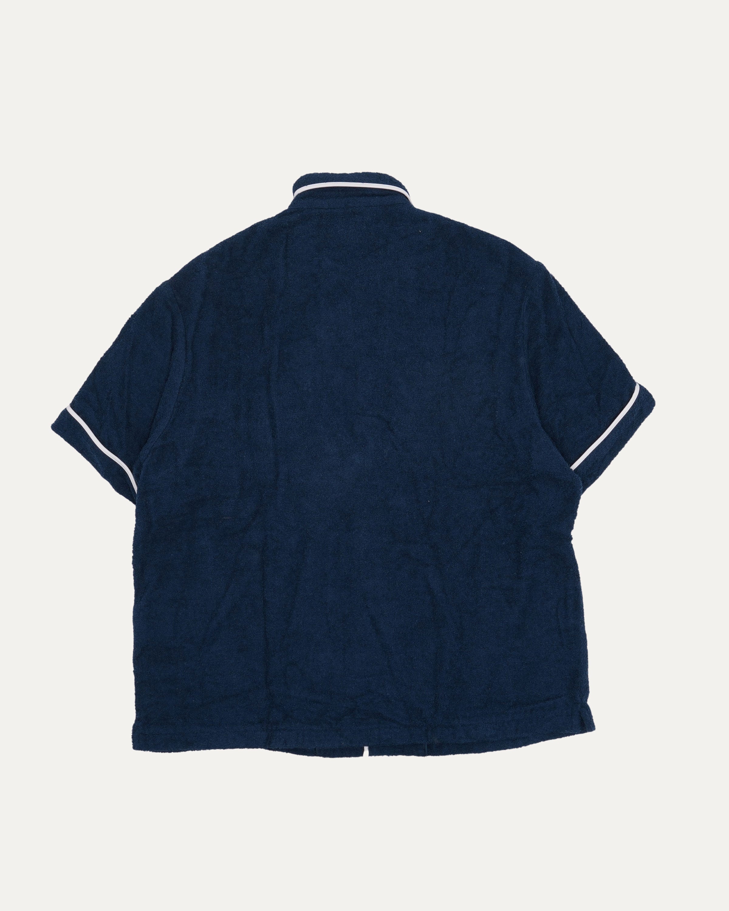 Prada Terry Cloth Short Sleeve Pajama Shirt 1 – Justin Reed