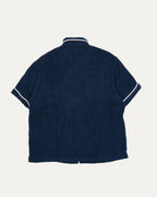Terry Cloth Short Sleeve Pajama Shirt