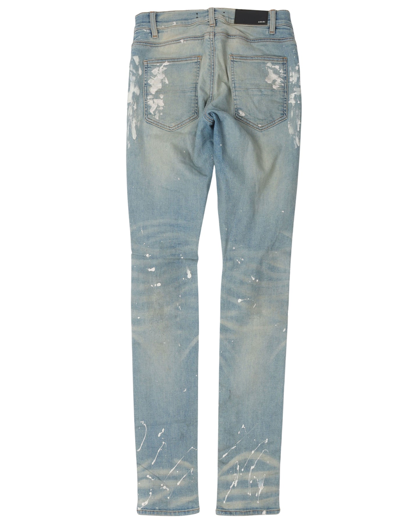 Paint Splattered Jeans