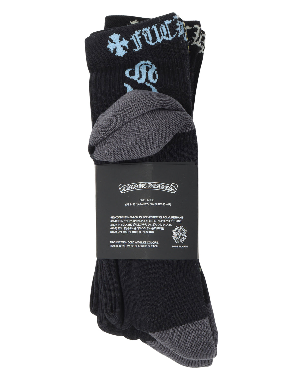 Script Logo Socks (3 Pack)