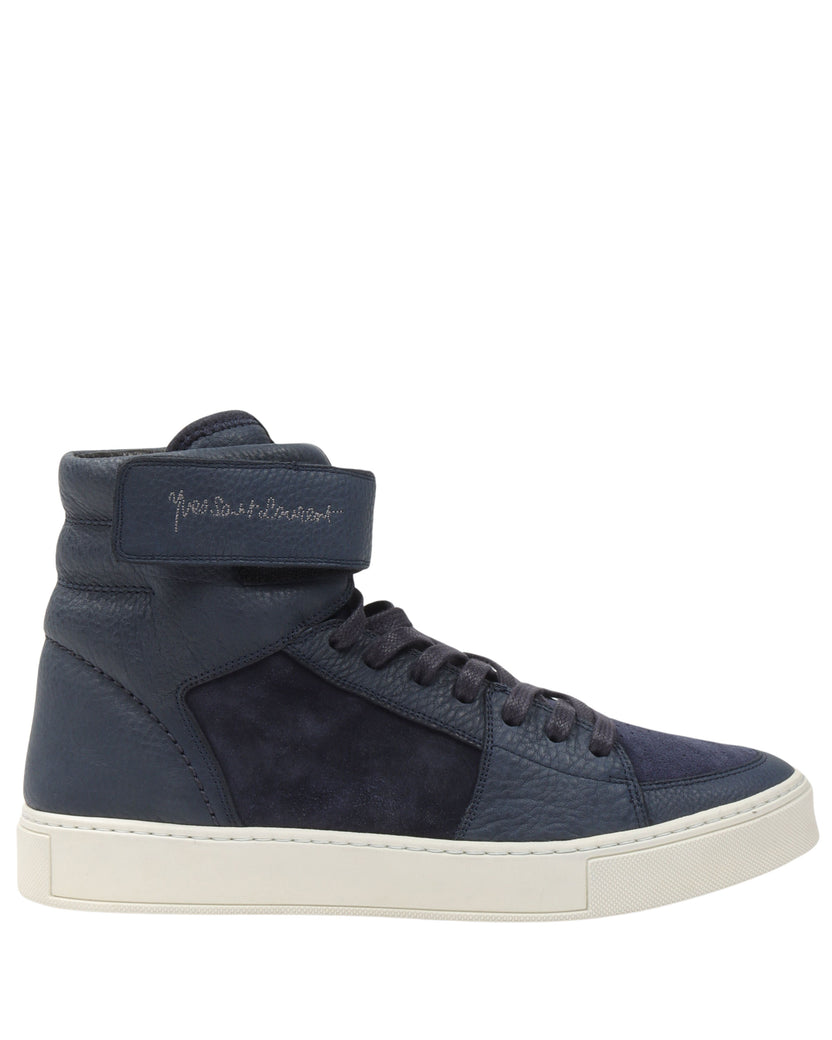 High Top Strapped Sneaker