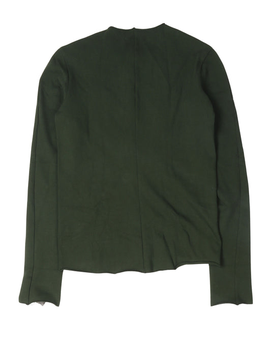 Long Sleeve Knit Henley Shirt