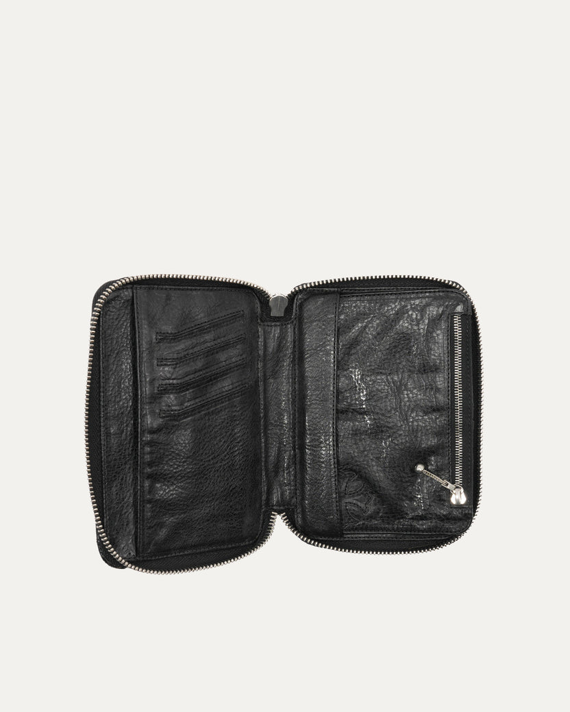 Cross Patch Zip Wallet Medium