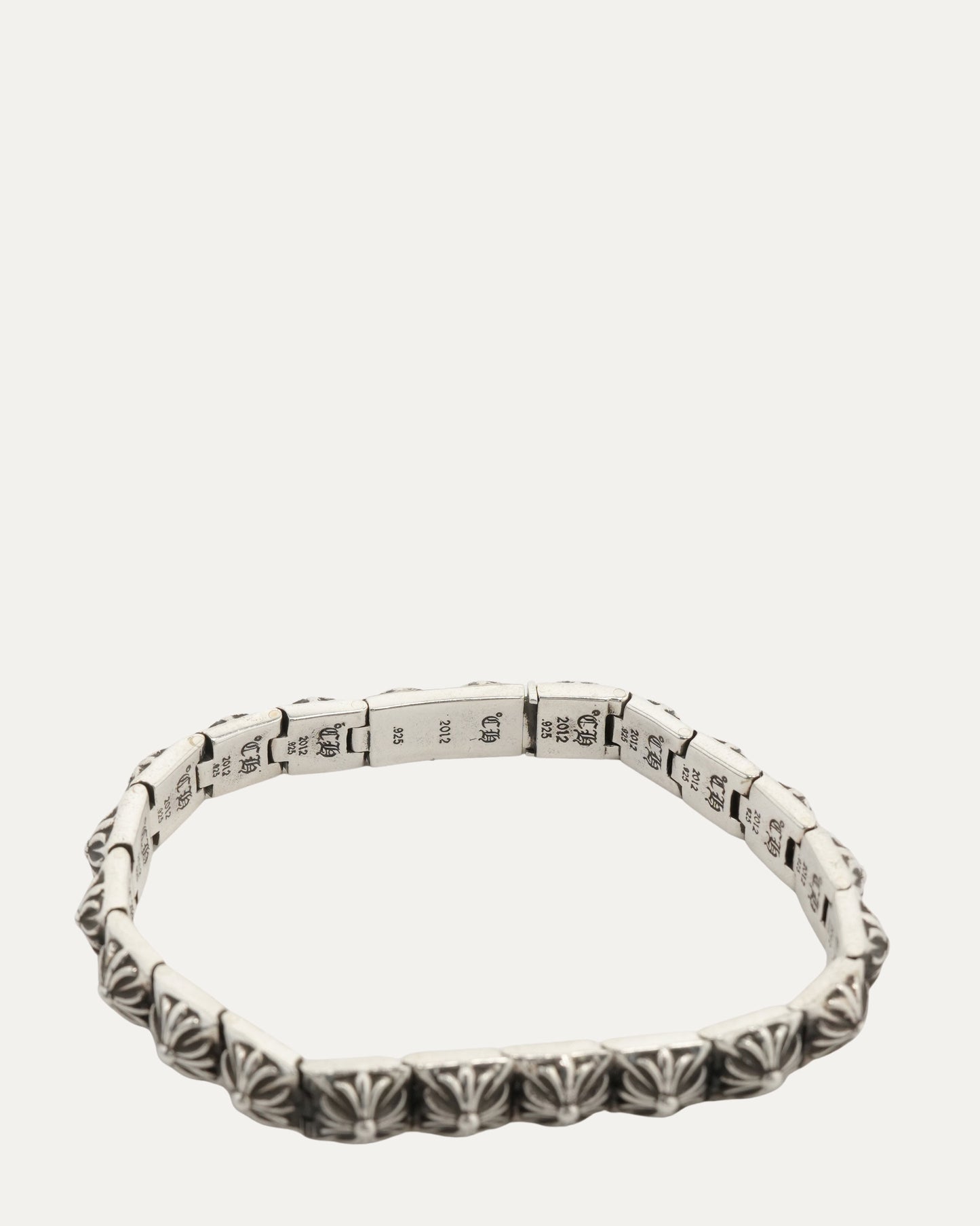 Pyramid Cross Stud Bracelet
