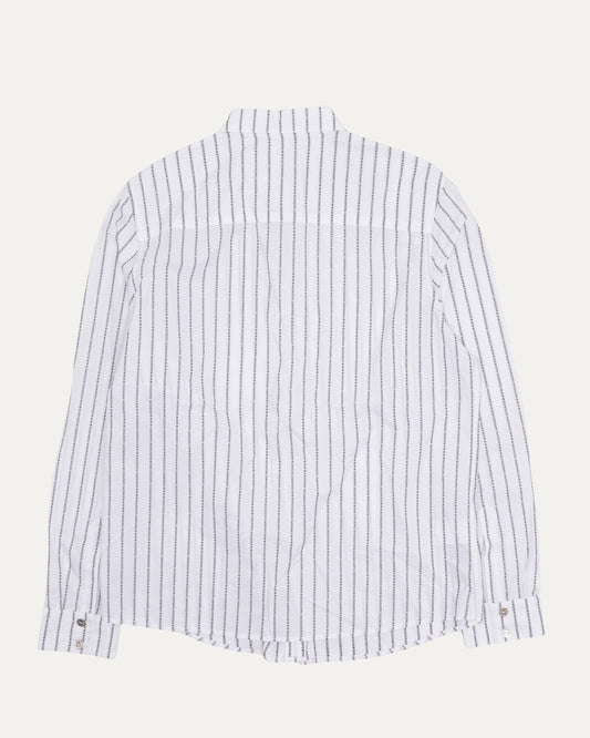 Spellout Pinstripe Shirt