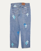 Levi's 505 Cross Patch Jeans