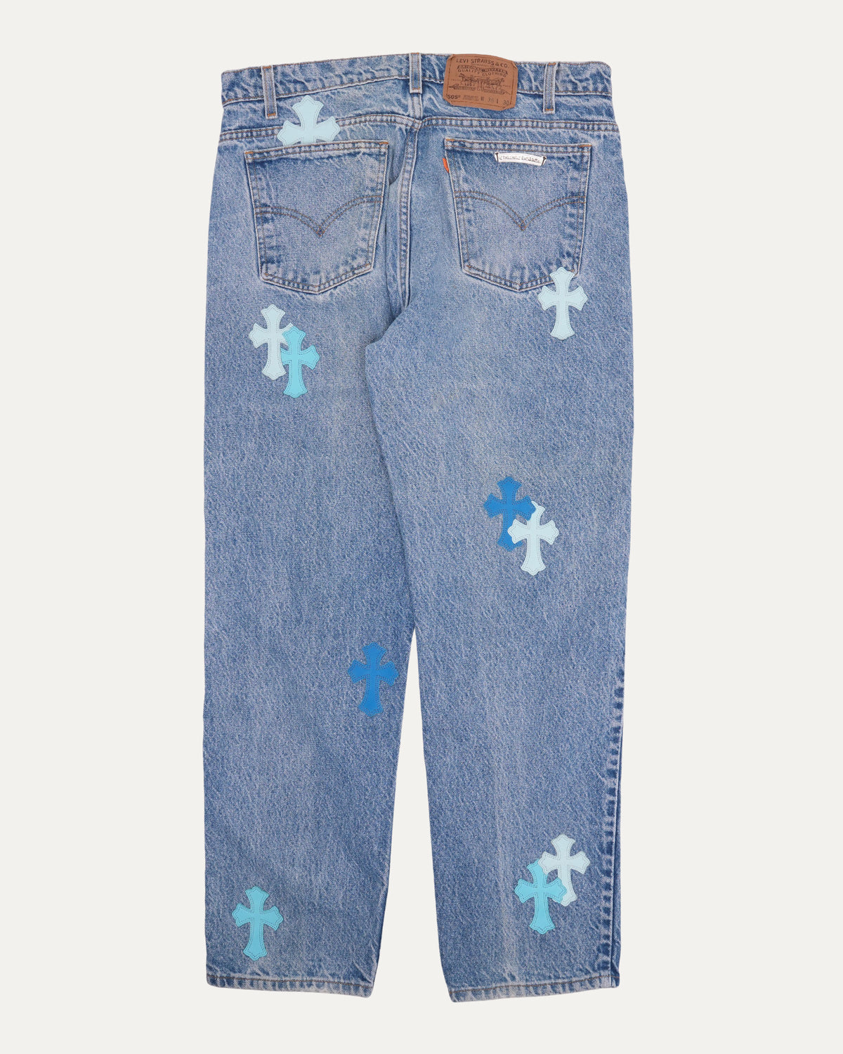 Levi's 505 Cross Patch Jeans