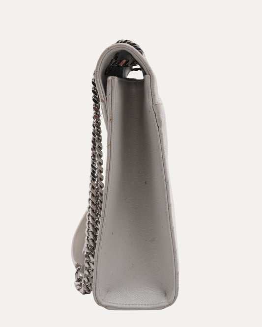 YSL Chevron Quilted Leather Bag