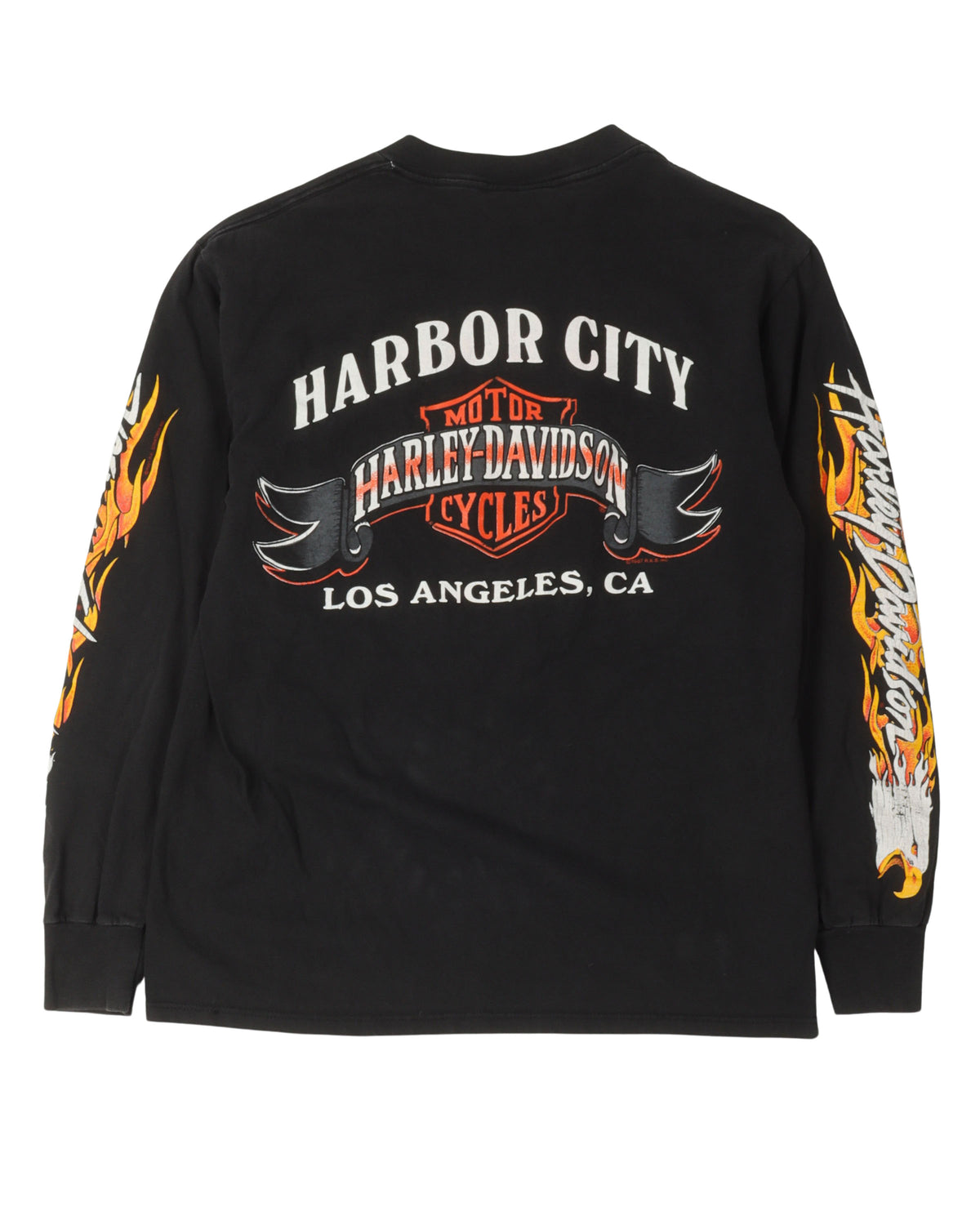 Harbor City Harley Davidson Long Sleeve T-Shirt