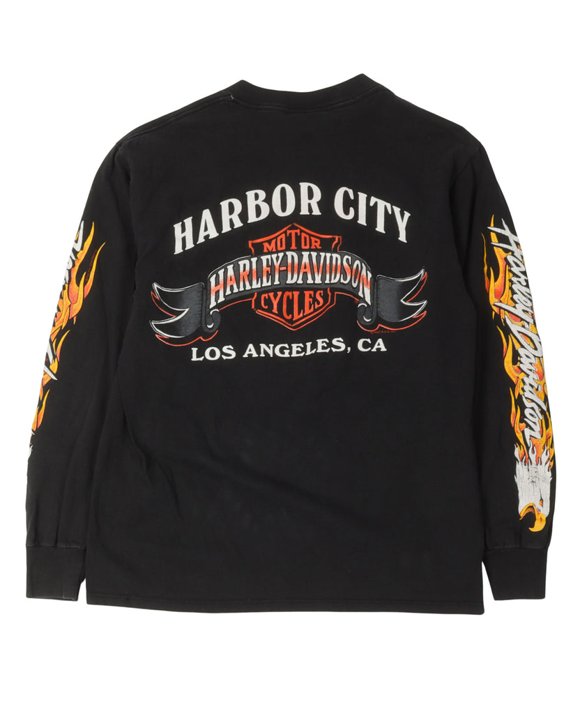 Harbor City Harley Davidson Long Sleeve T-Shirt